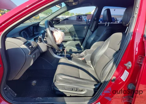 2016 Honda Accord Sport from USA, damaged, VIN 1HGCR2F5XGA201783